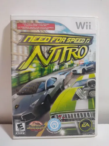 Game Wii Need for Speed Nitro Original na caixa com manual