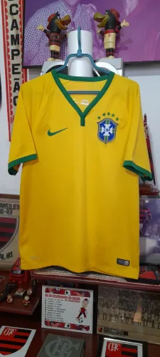 Camisa seleção do Brasil 2014 ( Thiago Silva ) - número 3