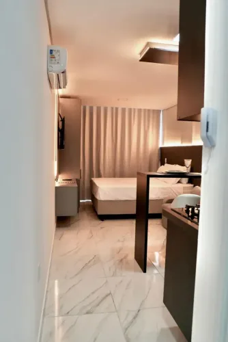 Flat mobiliado 23m² Intermares 600 metros do mar