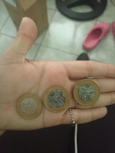 Moedas colecionáveis.