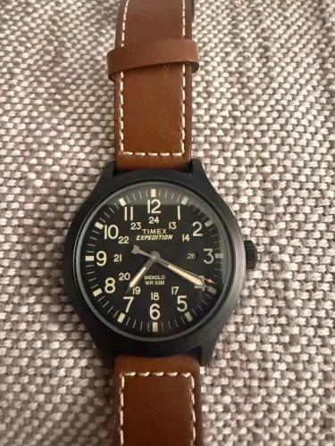 NUNCA USADO - RELÓGIO MASC. TIMEX EXPEDITION INDIGLO - NOVO