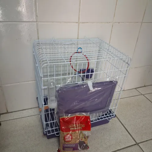 Vendo gaiola nova grande luxo barato
