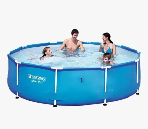 Piscina Estruturada Redonda Bestway Steel Pro