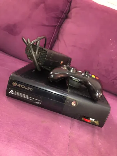 ? XBOX 360 SLIM + 14 JOGOS + PENDRIVE 64GB - GTA 5 FORZA FIFA ?