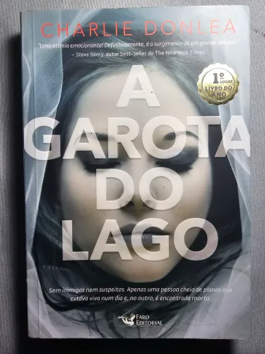Livro A Garota do Lago - Charlie Donlea