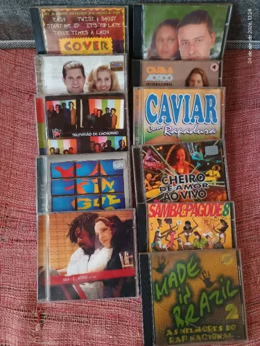 CDs de música nostalgicas