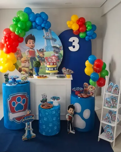 Decoração de Festa Completa com balões, montagem e frete