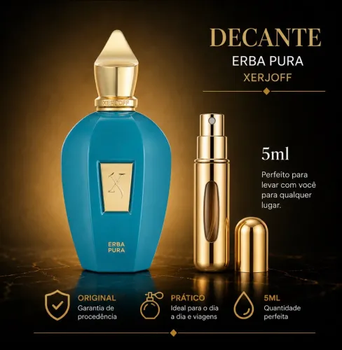 Decant Xerjoff Erba Pura 5ml - Perfume Nicho 100% Original