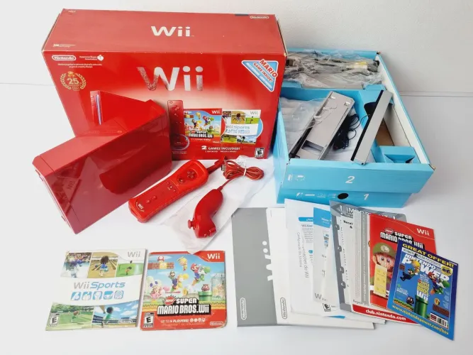 497- CONSOLE WII RED