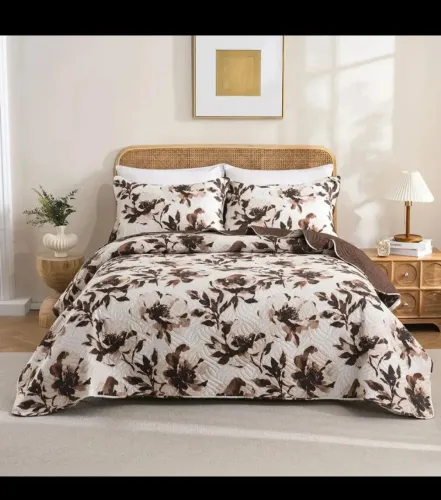 Colcha cobre leite 3 peças R$ 110,00