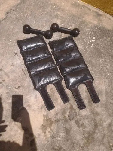 TORNOZELEIRA /CANNEIRA DE PESO ( PAR 10KG) + Alteres (PAR 2KG).