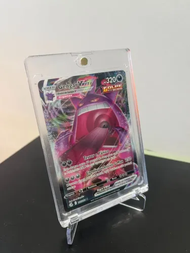 Carta Pokémon GENGAR VMAX,preço abaixo da ligapokemon