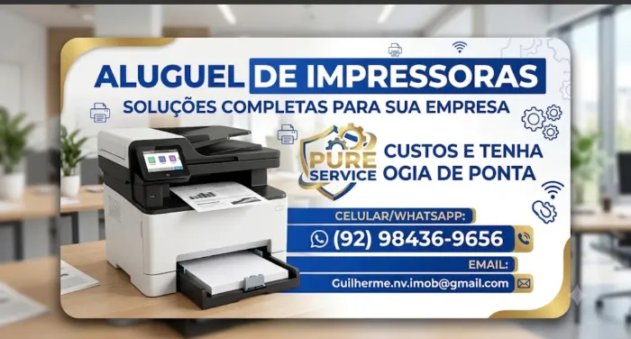 Aluguel de impressoras 