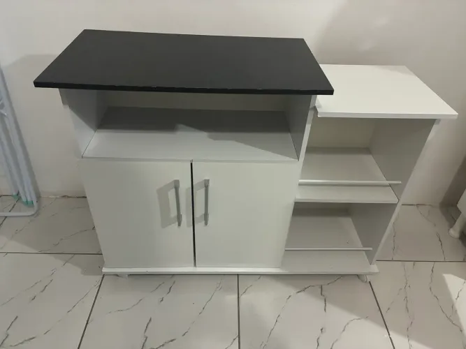 Armário cozinha rodinha