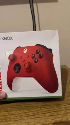 Controle Xbox séries x/s vermelho