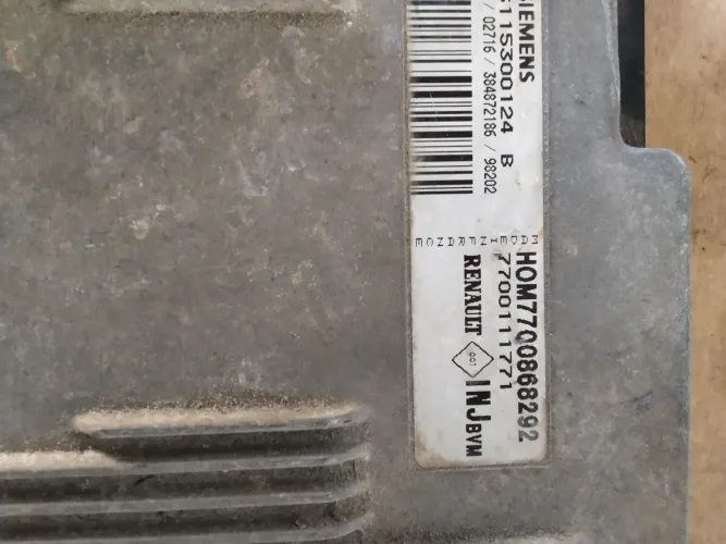 Módulo Injeção Renault Megane 1998 S115300124 B *1