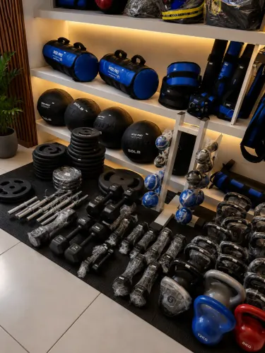 Artigos esportivos envio imediato musculação completa academia/box/studio