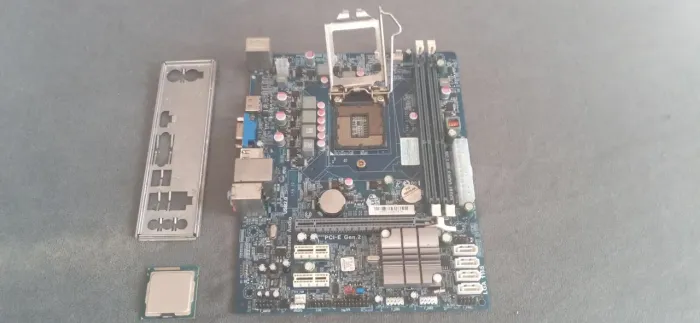 Placa mãe + core i5 3470
