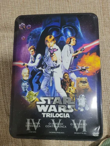 Box Star Wars 3 DVDs 