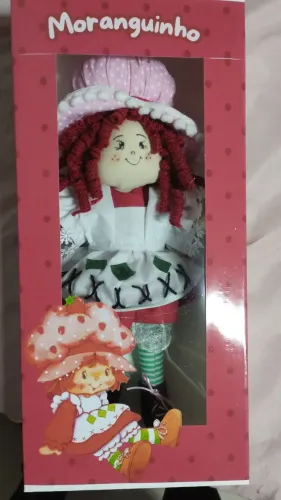 Boneca de pano Moranguinho