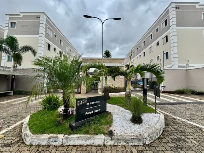 Apartamento Cond. Parque Liberty, 2 dormitórios, com armários em todos ambientes