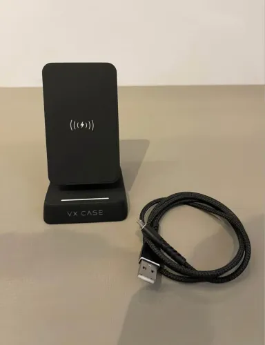 Carregador sem fio/por indução Marca Vx Case original