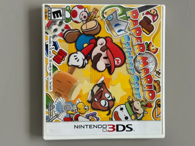 Paper Mário jogo para Nintendo 3ds