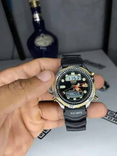 RELOGIO CITIZEN C500 SERIE OURO
