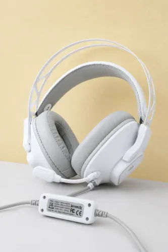 Headset Gamer Redragon Cadmus RGB Branco