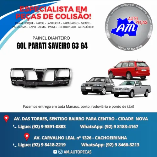 painel gol parati saveiro G3 G4