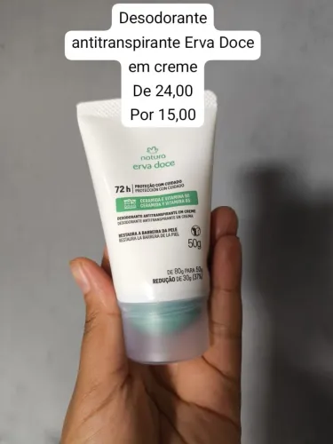 Desodorante em creme Natura