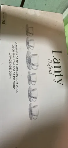 Vendo jogo de chicara novo