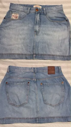 Saia, marca: Puramania. Tamanho: 38. Valor: 85$