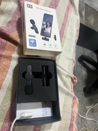 Microfone lapela para iPhone