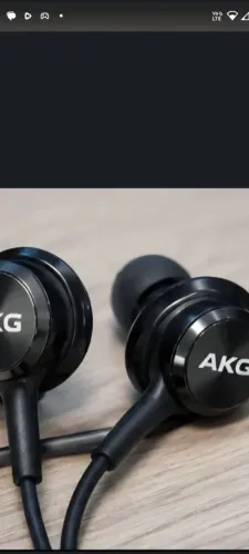 Fone de ouvido da AKG original novo