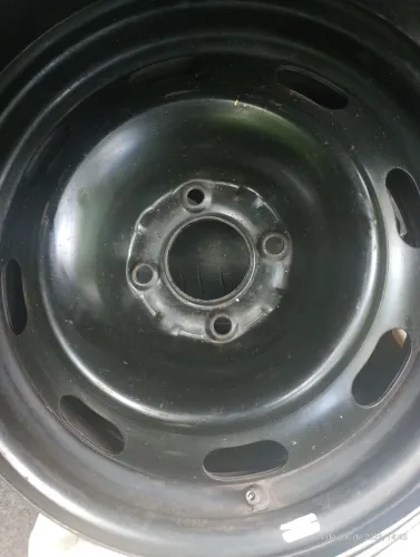 Roda de ferro Aro 15 4x108 Ford Citroen Peugeot Volks alguns modelos