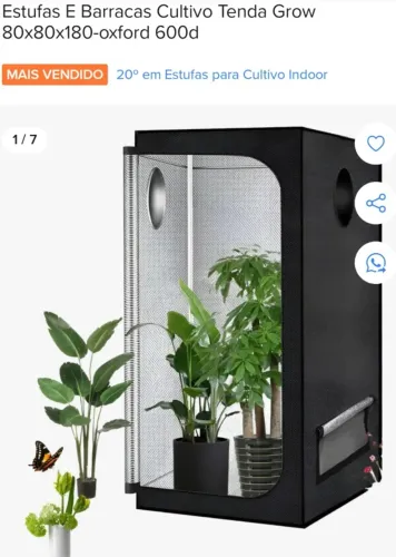 Estufa grow completa com LED LM301h