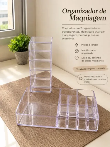 Organizador de maquiagem