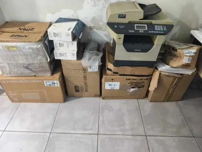 Impressora Multifuncional Brother Dcp 8085dn funcionando normal