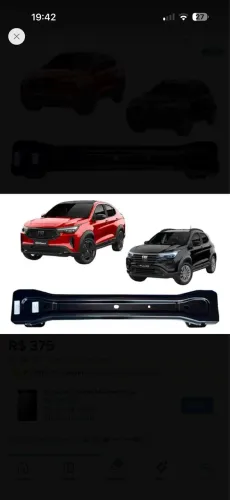 Alma Parachoque Dianteiro Pulse 2021 22 23 2024 Fastback 2022 23 