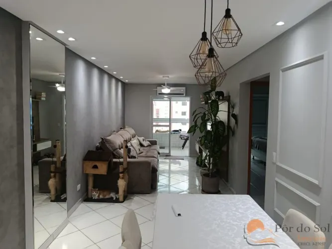 Apartamento 2 Quartos (1 Suíte), 83,69m², 2 Vagas na Aviação - Praia Grande/SP