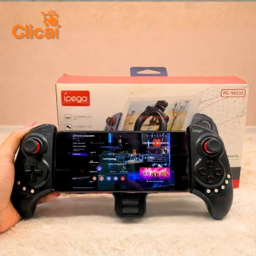 Controle gamepad Bluetooth para celular