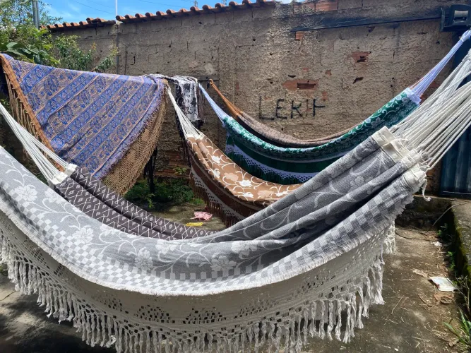 Rede de dormir de luxo grande 4,30 comprimento 