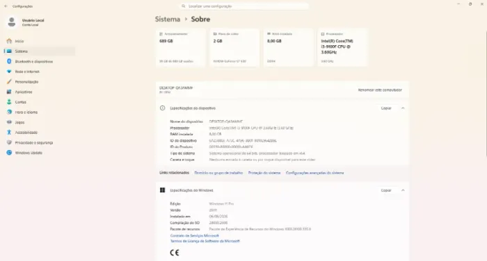 PC Home Office - Excelente Custo-Benefício!