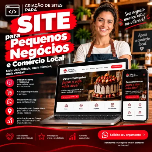 Criação de Sites para Pequenos Negócios e Comércio Local