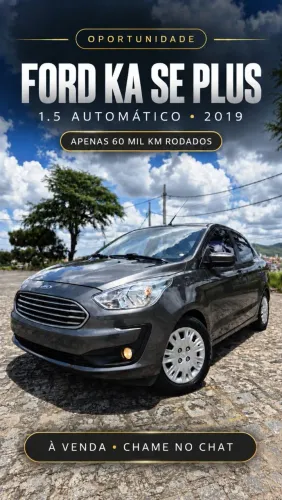 Ford KA 1.5 Sedan SE 12V Flex 4P Aut. 2019