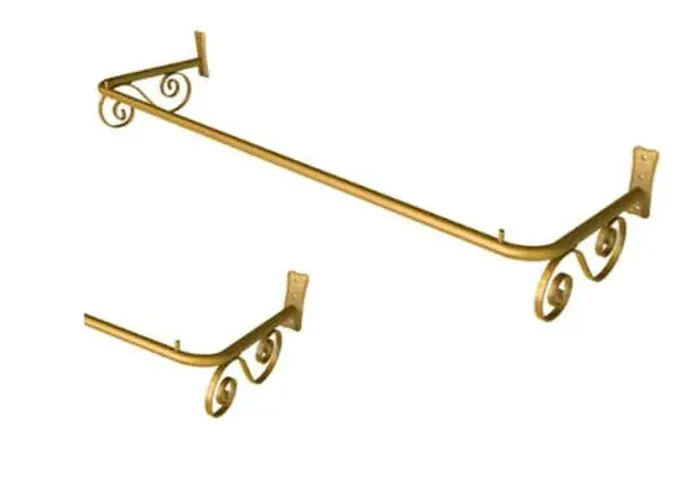 Araras vintage douradas