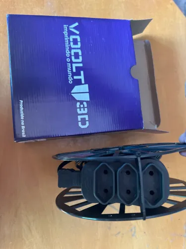 Extensão Elétrica Bivolt - 10 Metros 3 tomadas