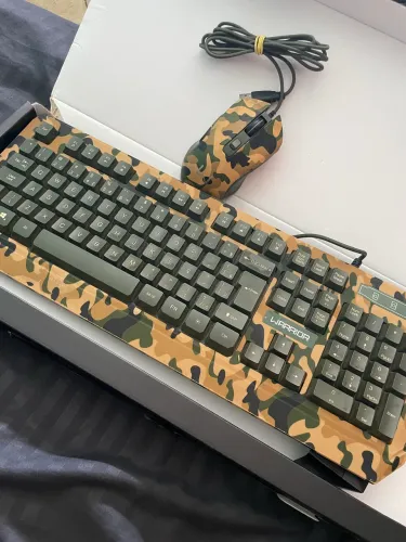 Teclado e Mouse Gamer Army Kyler Warrior
