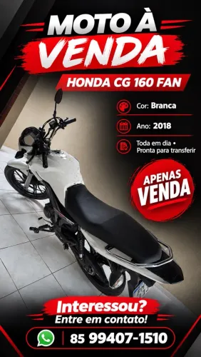 Honda CG 160 FAN Flex 2018